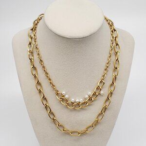 Brand New Fashion Trendy Paperclip Stainless Steel Necklace